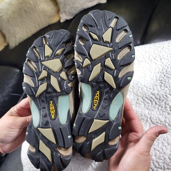 Keen Leather Hiking Boots  Keen Dry   womens size 10 - Picture 5 of 6